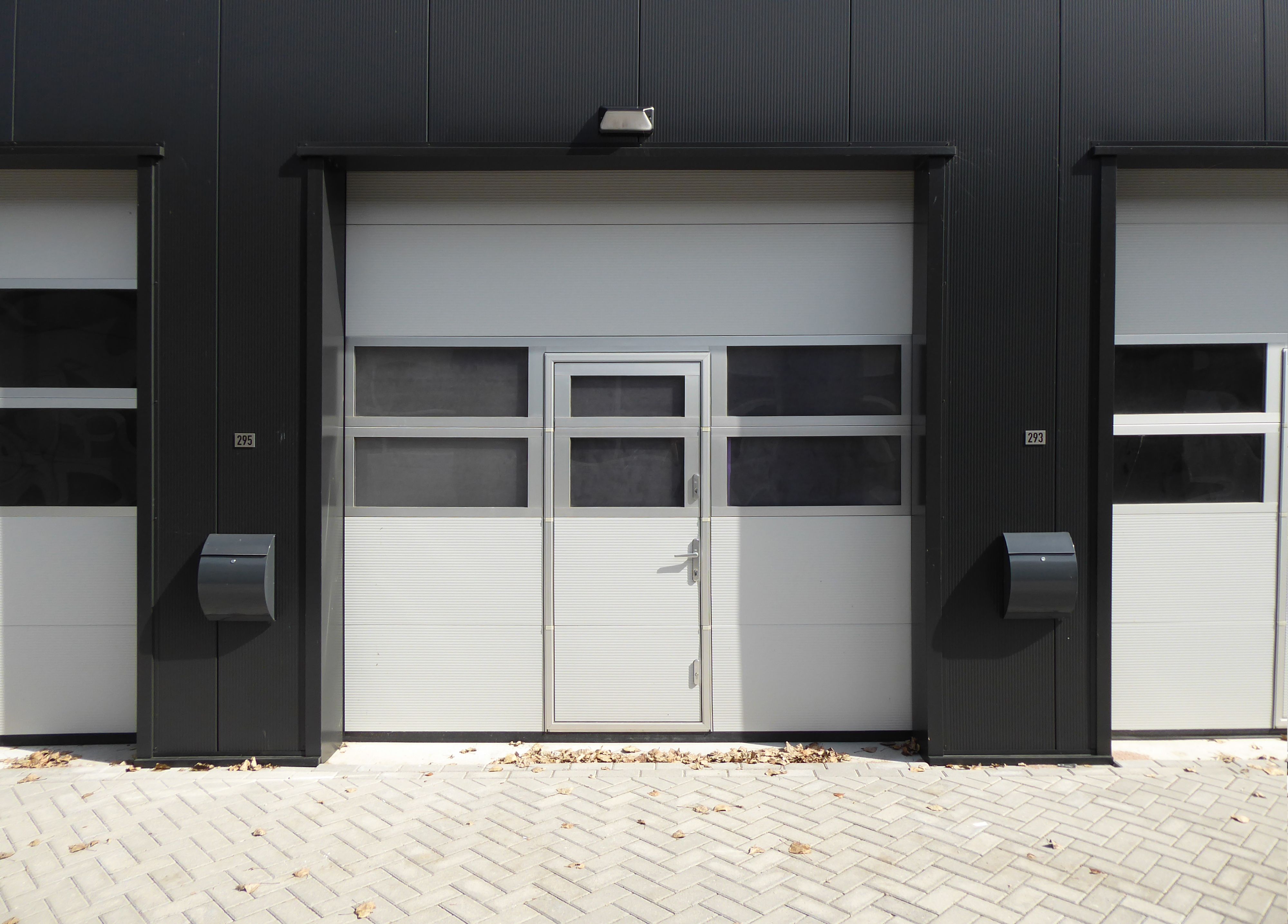 Modern garage door upgrade