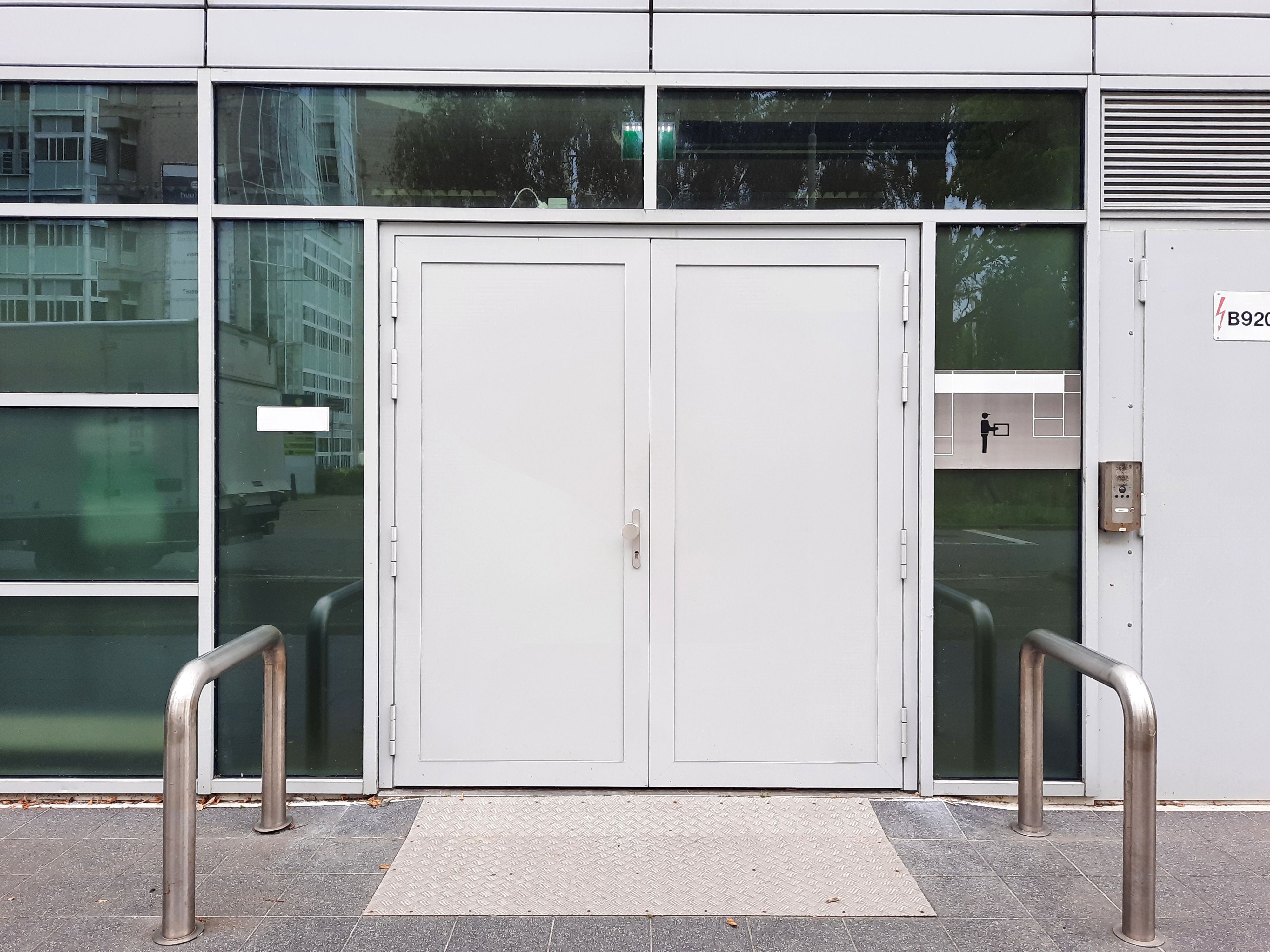Carriage style garage door
